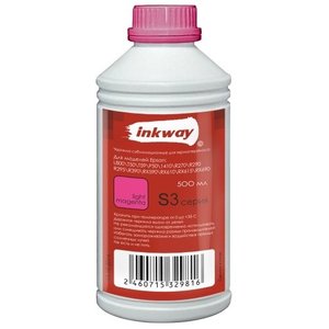 Чернила сублимационные 500ml Light Magenta (INKWAY) S3