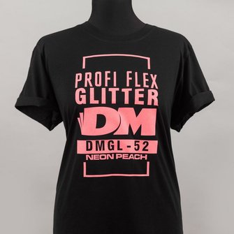 Пленка PROFI FLEX Glitter (DMGL-52) Neon Peach, 1м