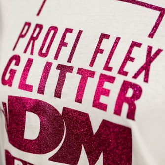 Пленка PROFI FLEX Glitter (DMGL-05) Cherry, 1м