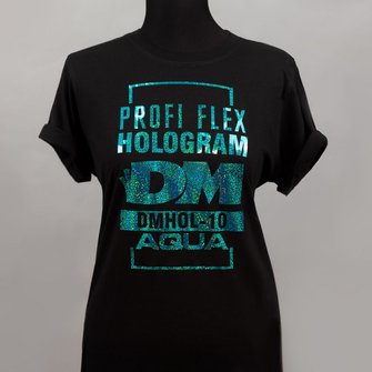 Пленка PROFI FLEX Hologram (DMHOL-10) Aqua, 1м