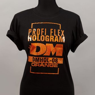 Пленка PROFI FLEX Hologram (DMHOL-08) Orange, 1м