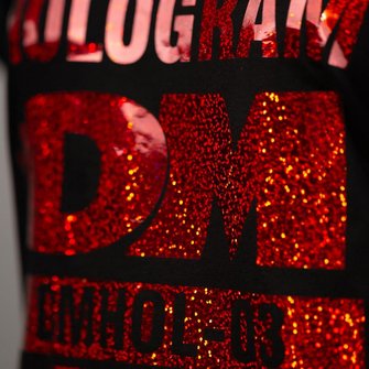 Пленка PROFI FLEX Hologram (DMHOL-03) Red, 1м