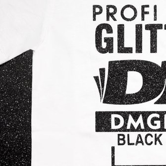 Пленка PROFI FLEX Glitter (DMGL-09) Black, 1м