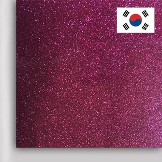 Пленка PROFI FLEX Glitter (DMGL-05) Cherry, 1м