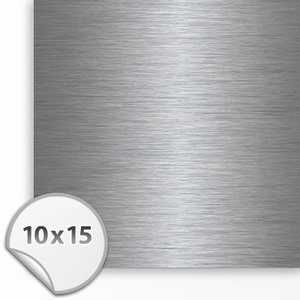 100x150 Алюминий сублим. brushed silver (SA200)