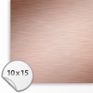 100x150 Алюминий сублим. brushed copper (SA500)