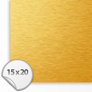 150x200 Алюминий сублим. brushed gold (SA100)