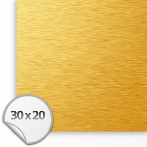 300x200 Алюминий сублим. brushed gold (SA100)