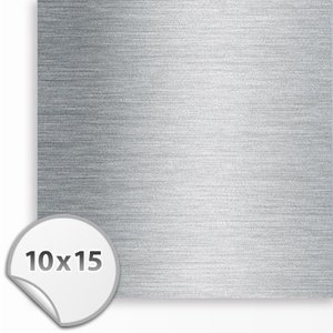 100x150 Алюминий сублим. double-sided bright silver (SA204D)