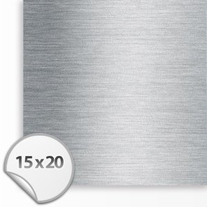 150x200 Алюминий сублим. double-sided bright silver (SA-204D)