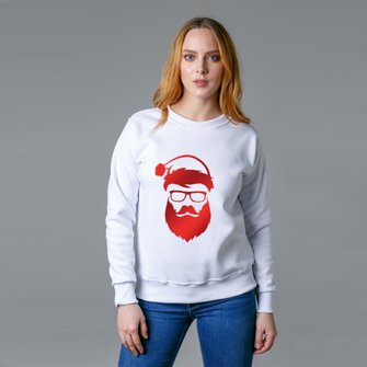 Макет для футболки "Санта"
