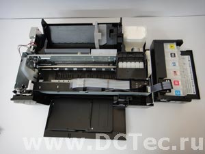 Установка принтера epson l800